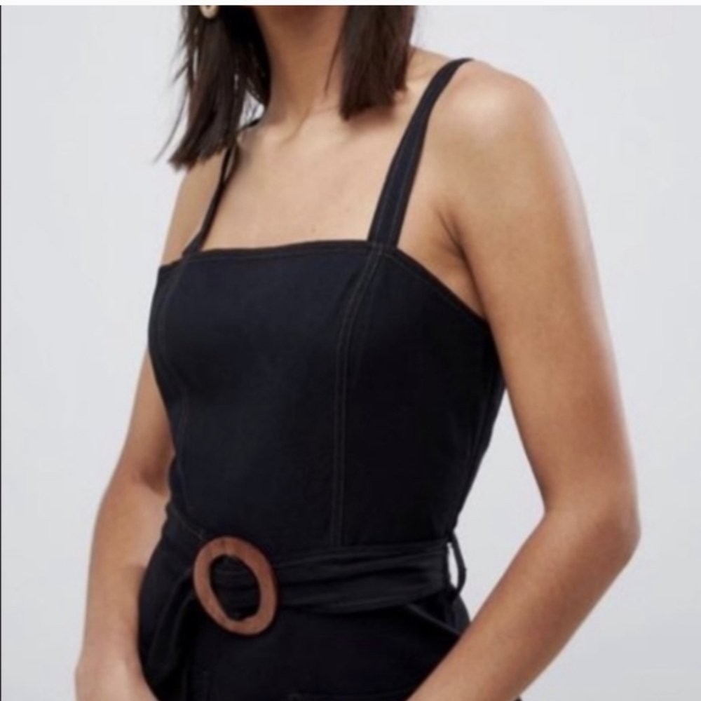 ASOS Square‎ Neck Line Mini Dress - Picture 2 of 10